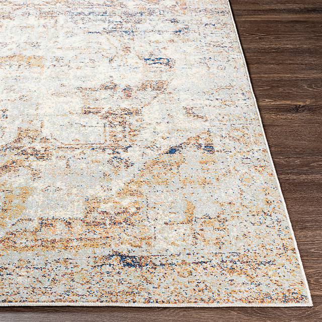 Caydee Orange 6'11 x 9' Rug - Thumbnail - Image 6
