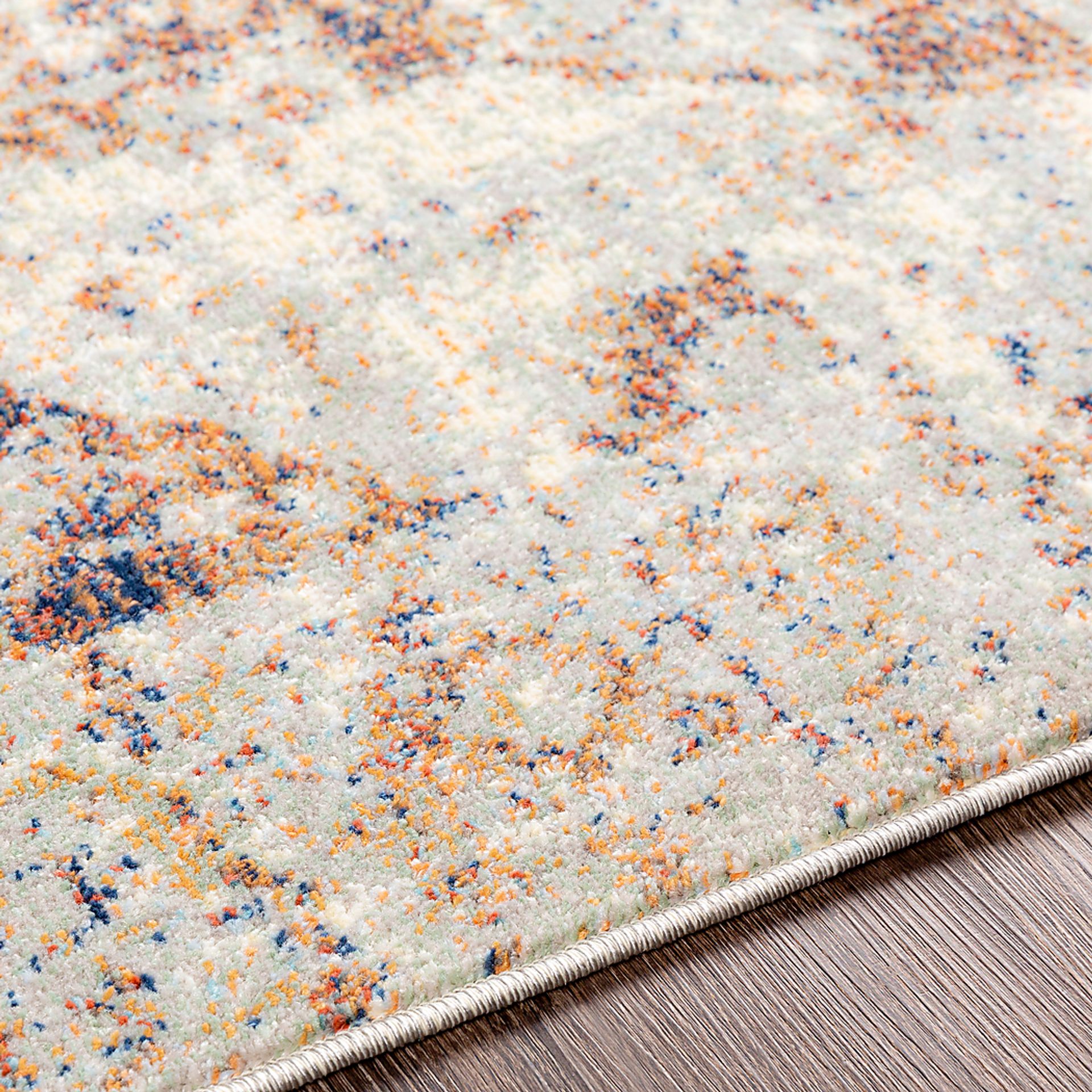 Caydee Orange 8'10 x 12' Rug - Image 4