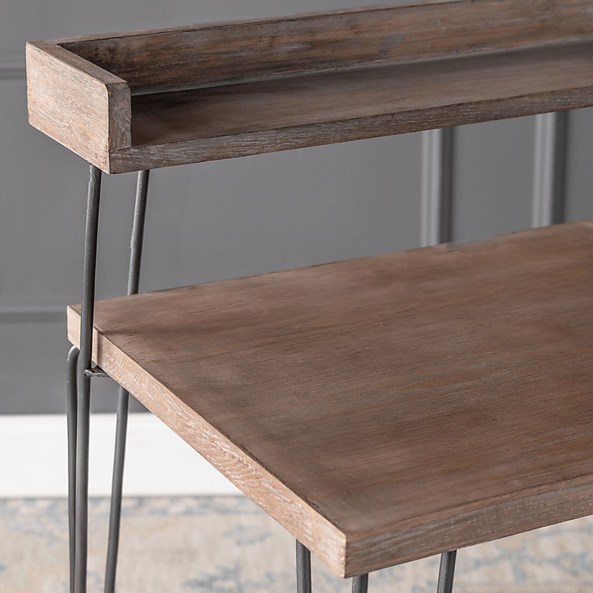 Caylas Brown Desk - Image 3