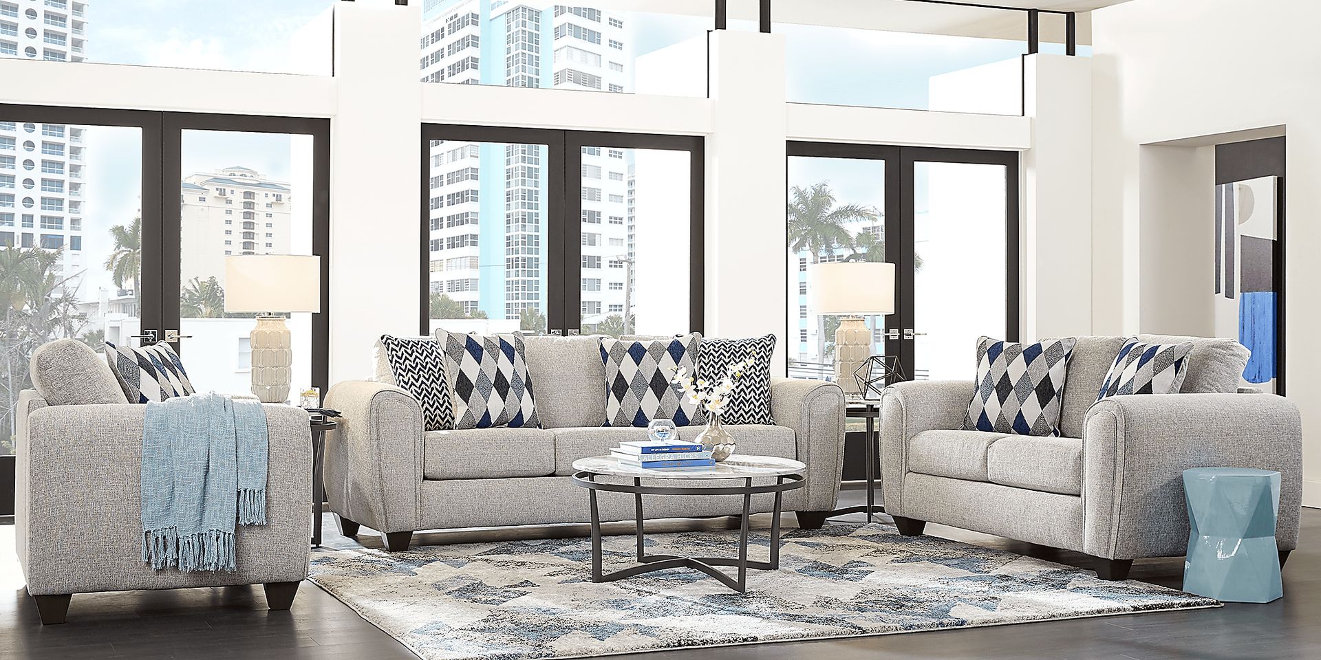 Caylor Falls Ash Sofa - Image 2