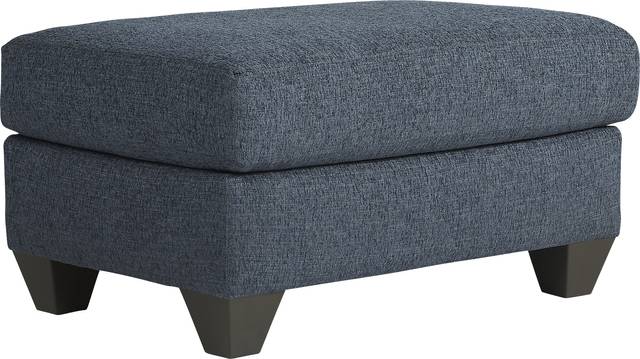 Caylor Falls Denim Ottoman - Thumbnail - Image 1