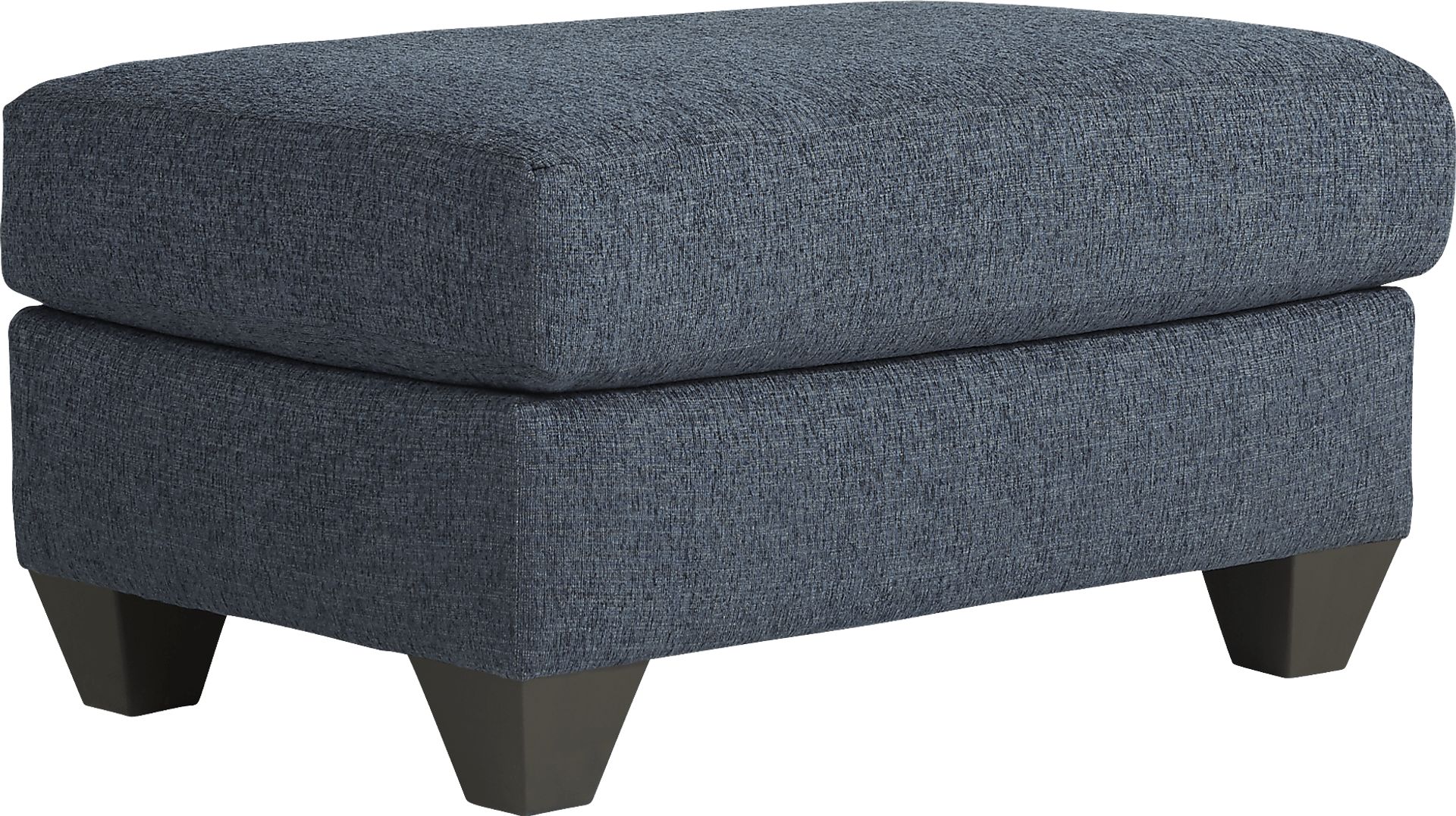 Caylor Falls Denim Ottoman - Image 1
