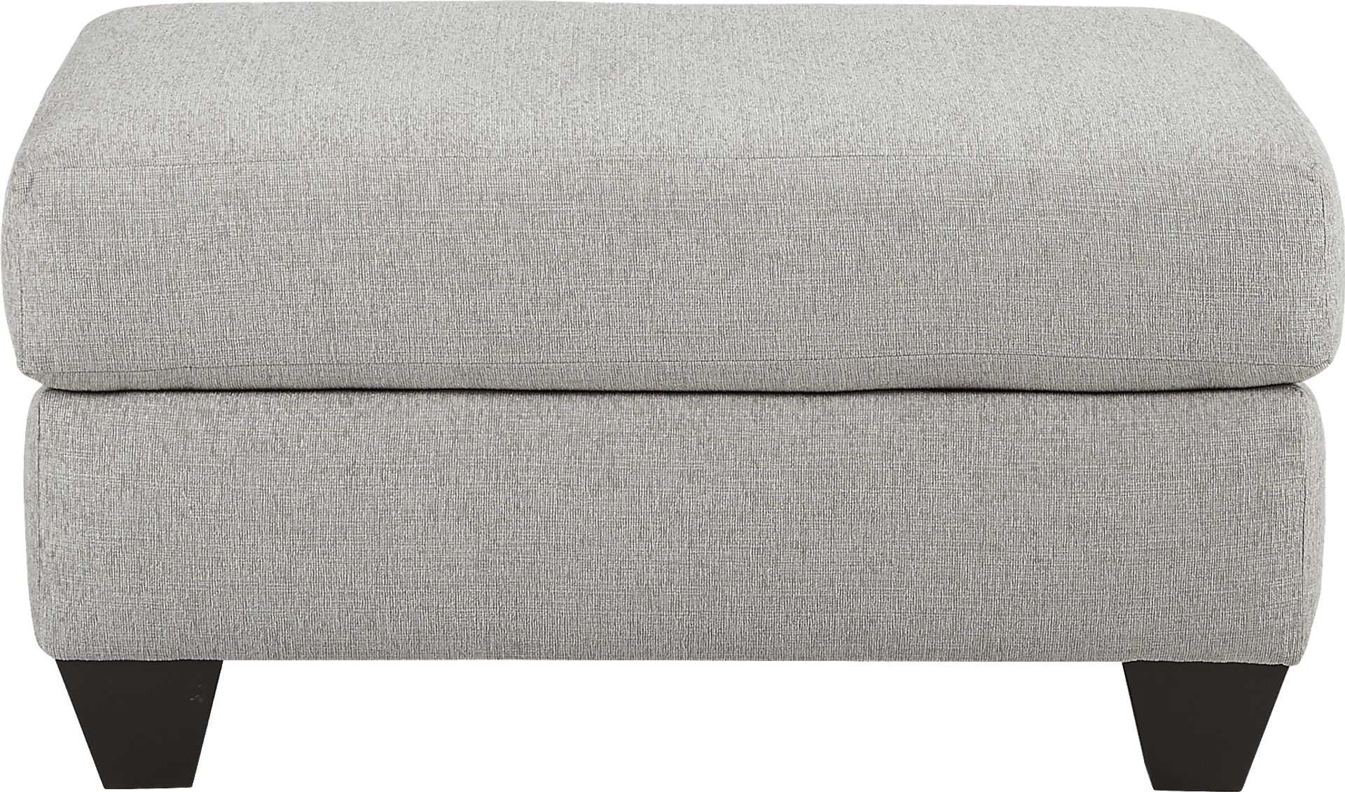 Caylor Falls Dove Gray Ottoman - Image 2