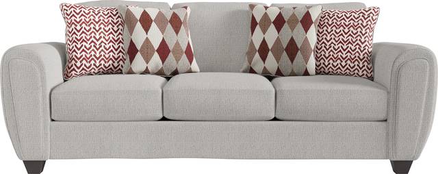 Caylor Falls Dove Gray Sofa - Thumbnail - Image 2