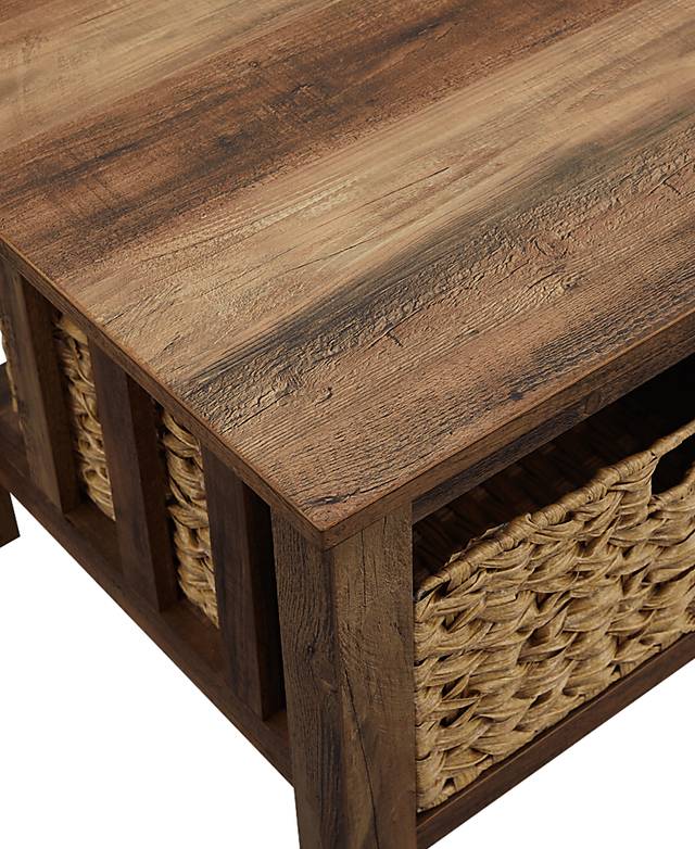 Cayuse Barnwood Cocktail Table Set - Thumbnail - Image 5