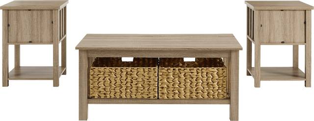 Cayuse Beige Cocktail Table Set - Thumbnail - Image 3