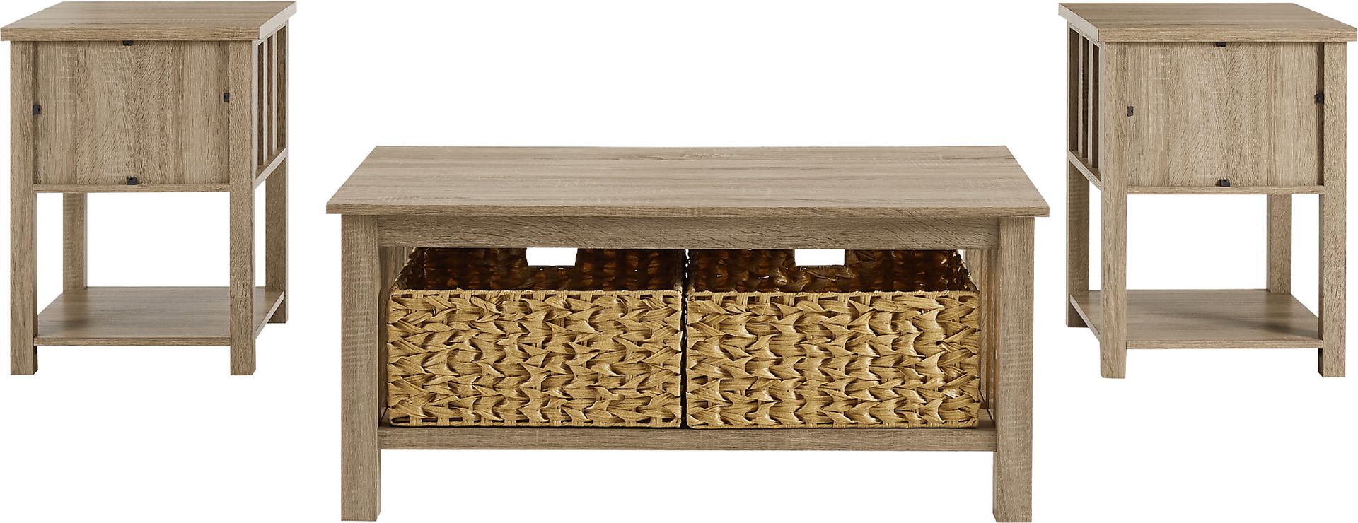 Cayuse Beige Cocktail Table Set - Image 3