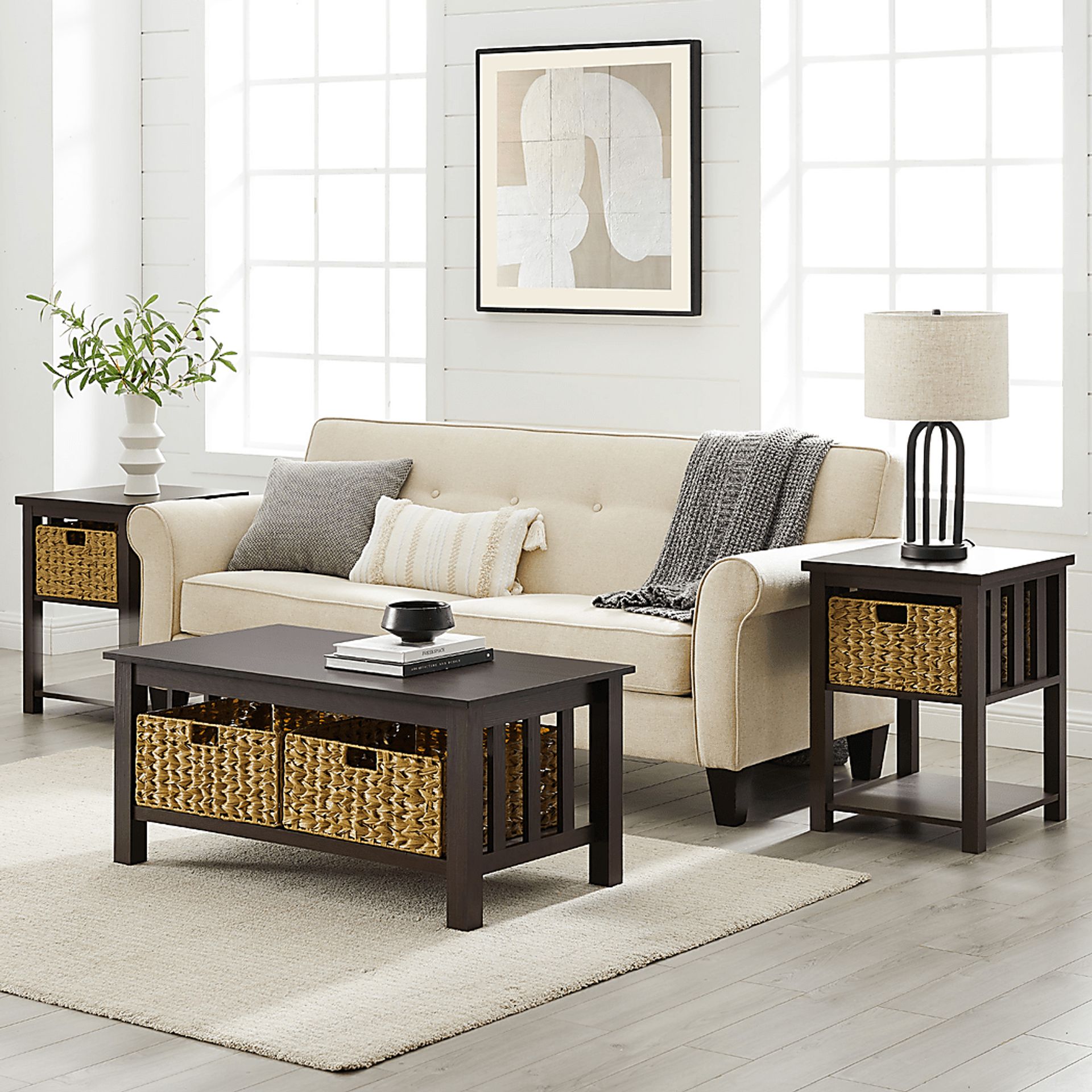 Cayuse Espresso Cocktail Table Set - Image 2