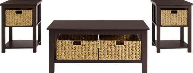 Cayuse Espresso Cocktail Table Set - Thumbnail - Image 3