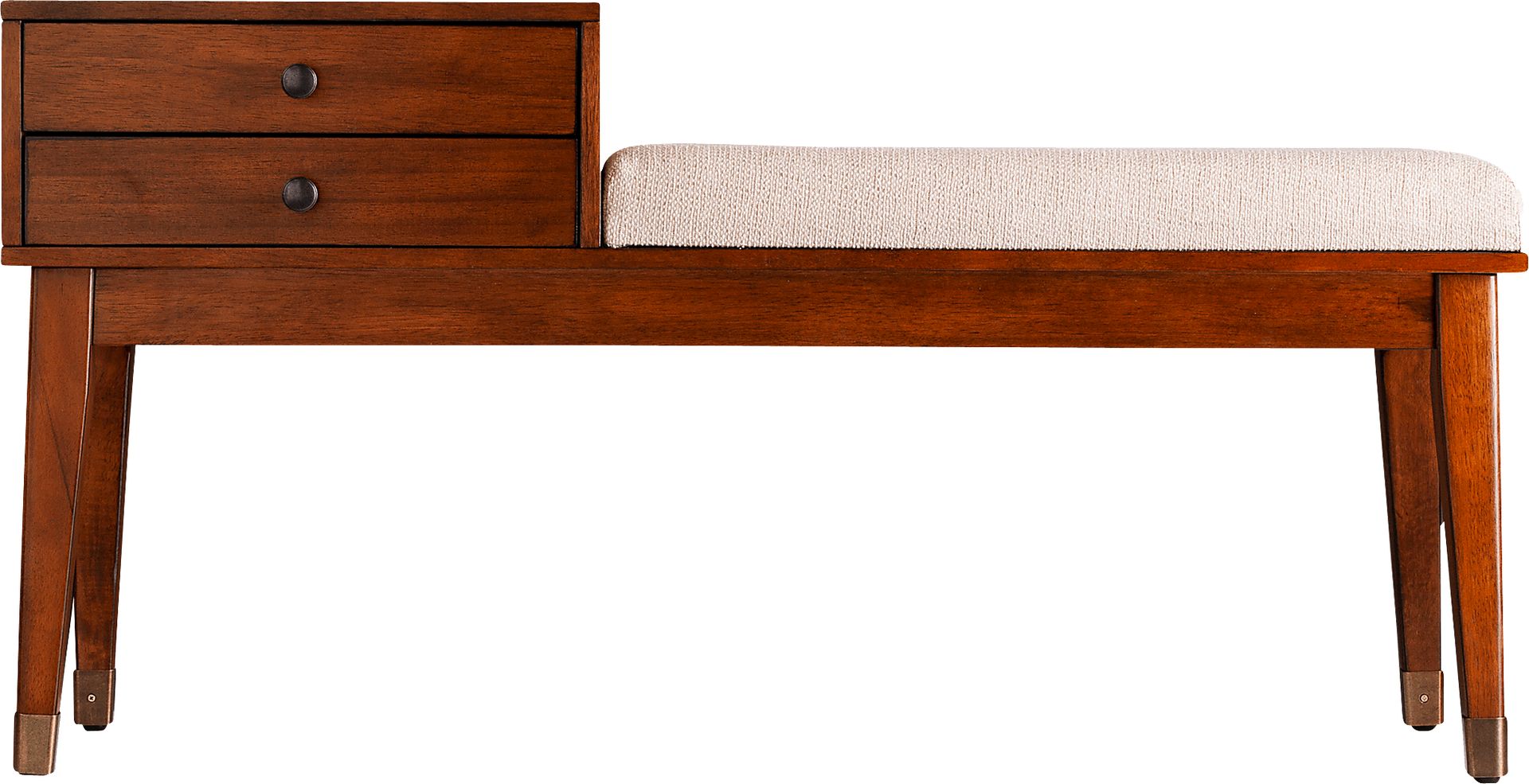 Cazamo Brown Storage Bench - Image 5