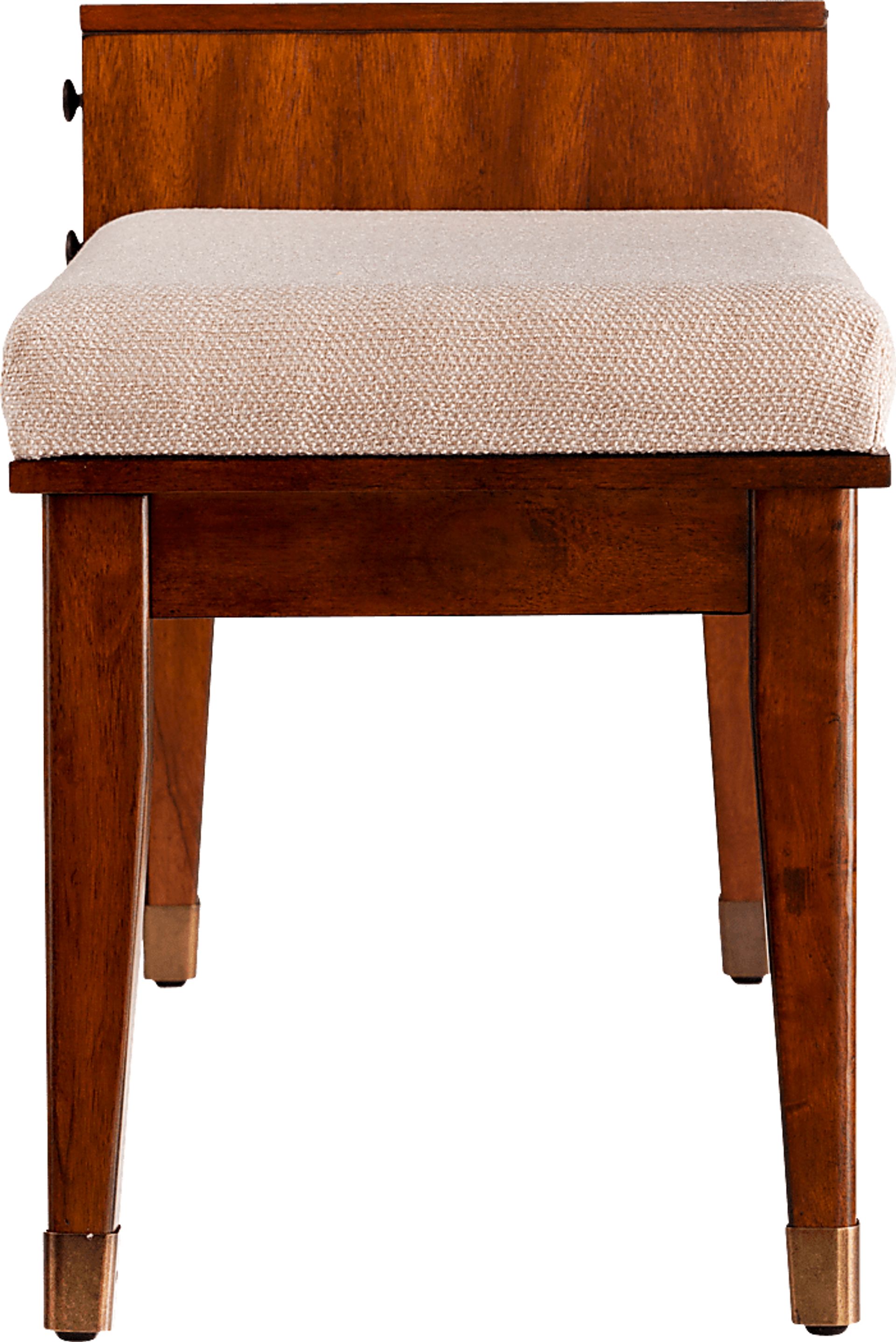 Cazamo Brown Storage Bench - Image 6