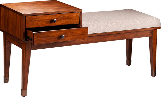 Cazamo Brown Storage Bench