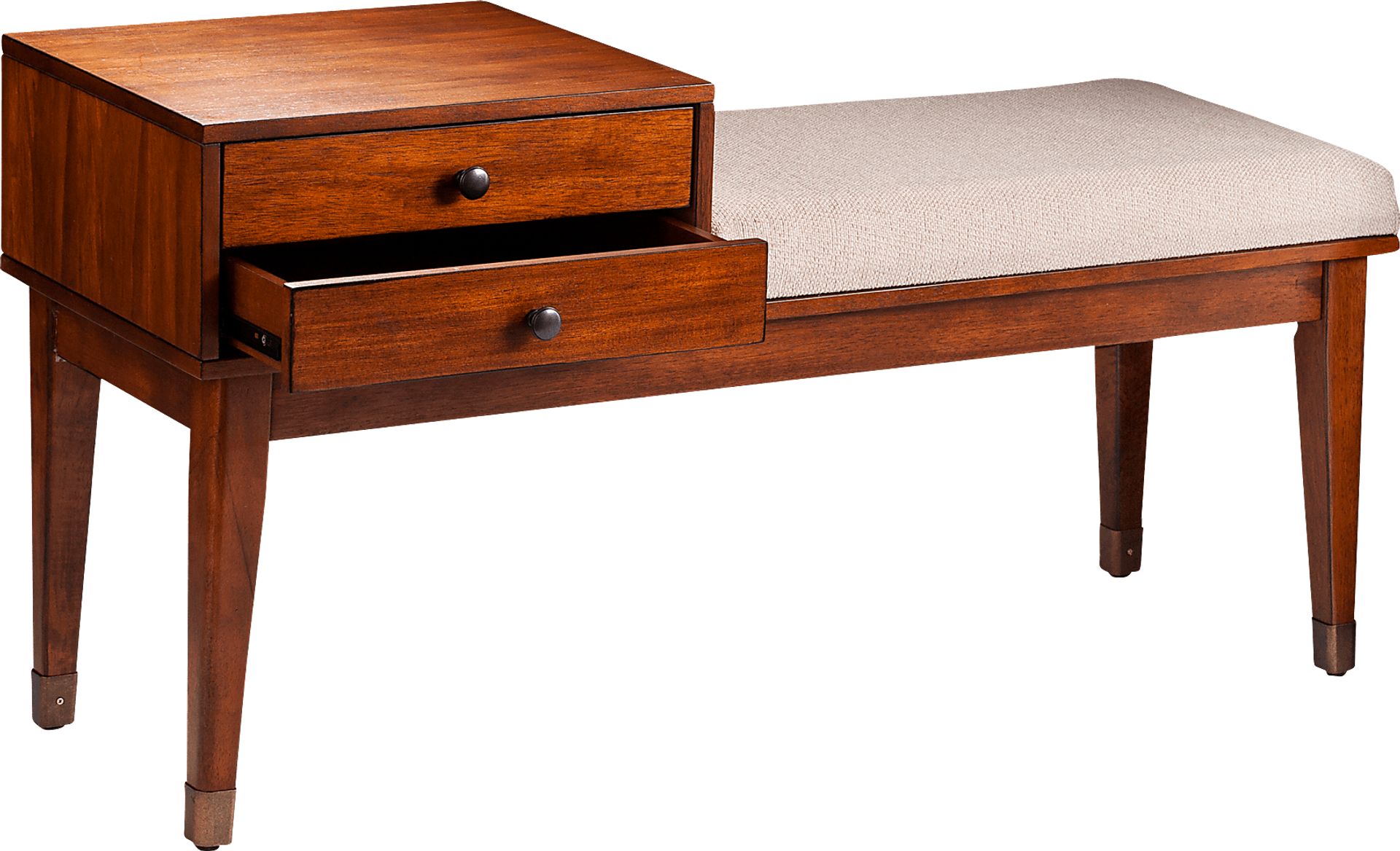 Cazamo Brown Storage Bench - Image 1