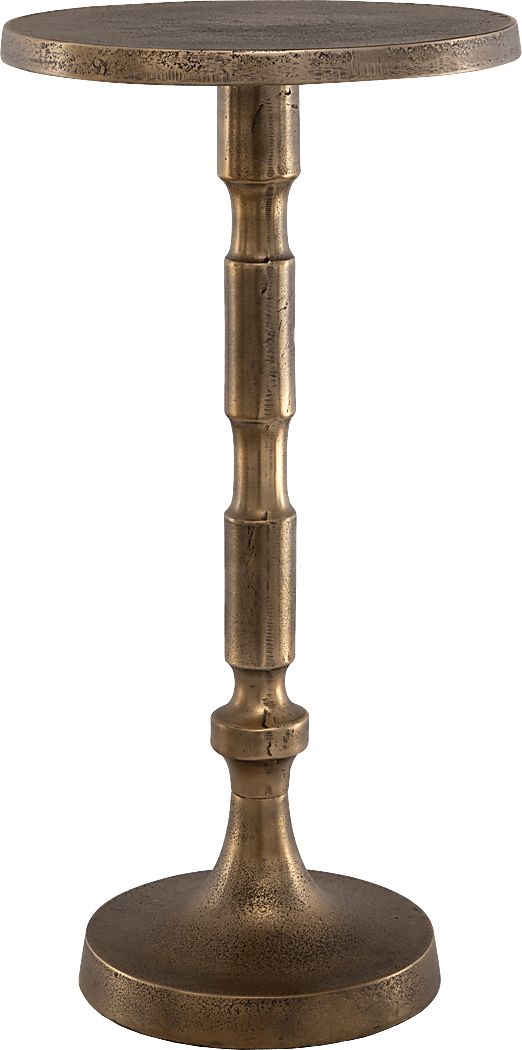 Caze Brass Accent Table