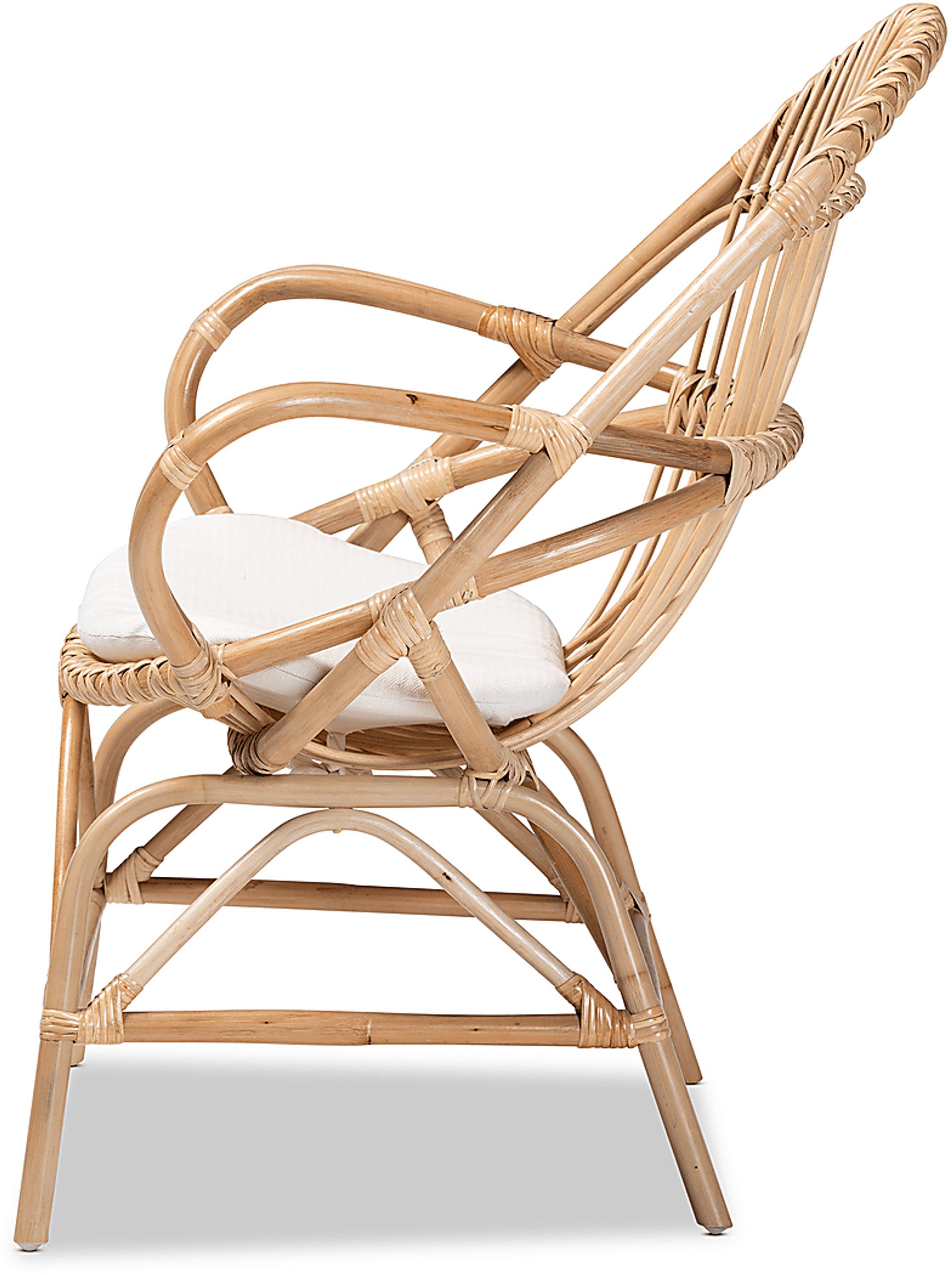 Cazenove Brown Accent Chair - Image 3