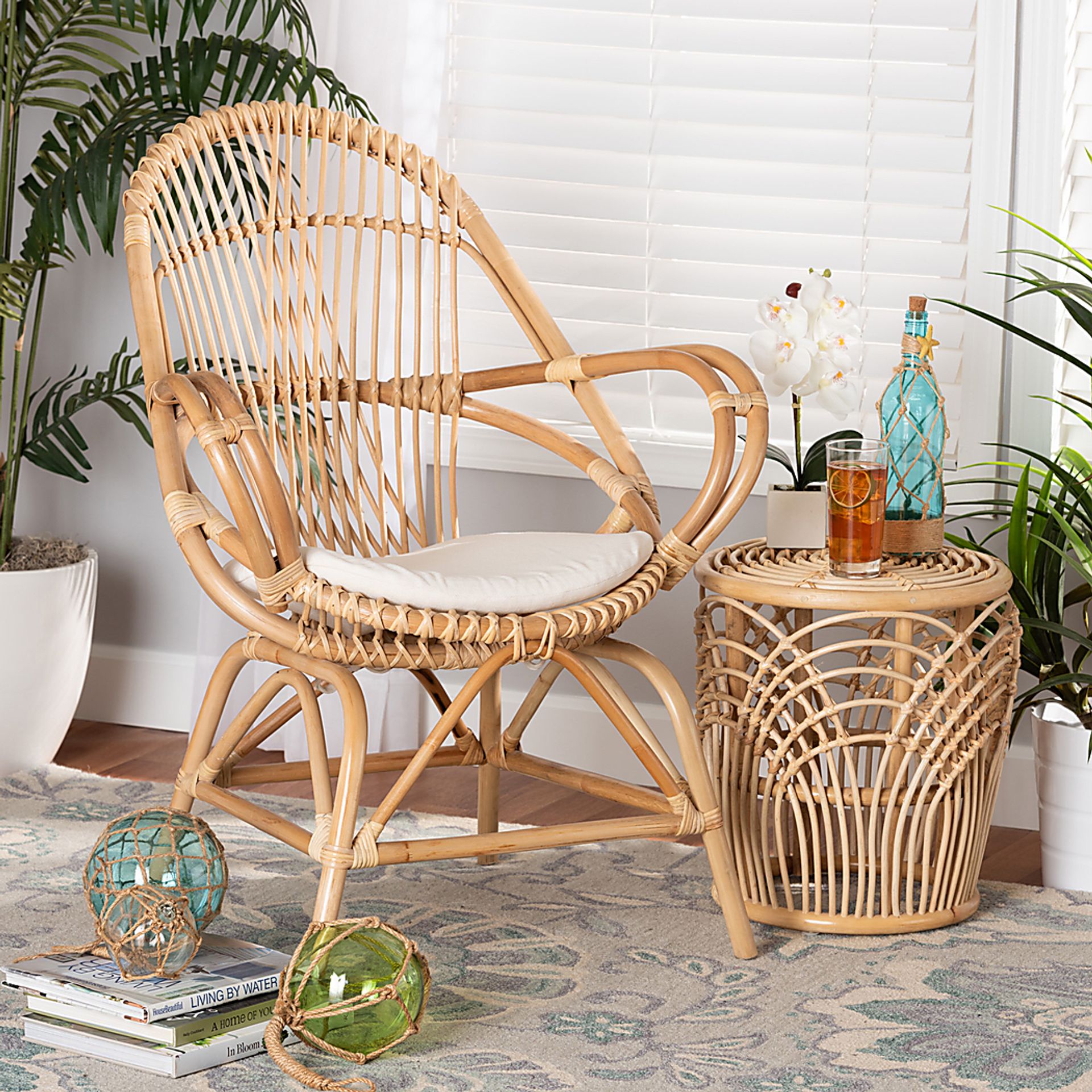 Cazenove Brown Accent Chair - Image 8