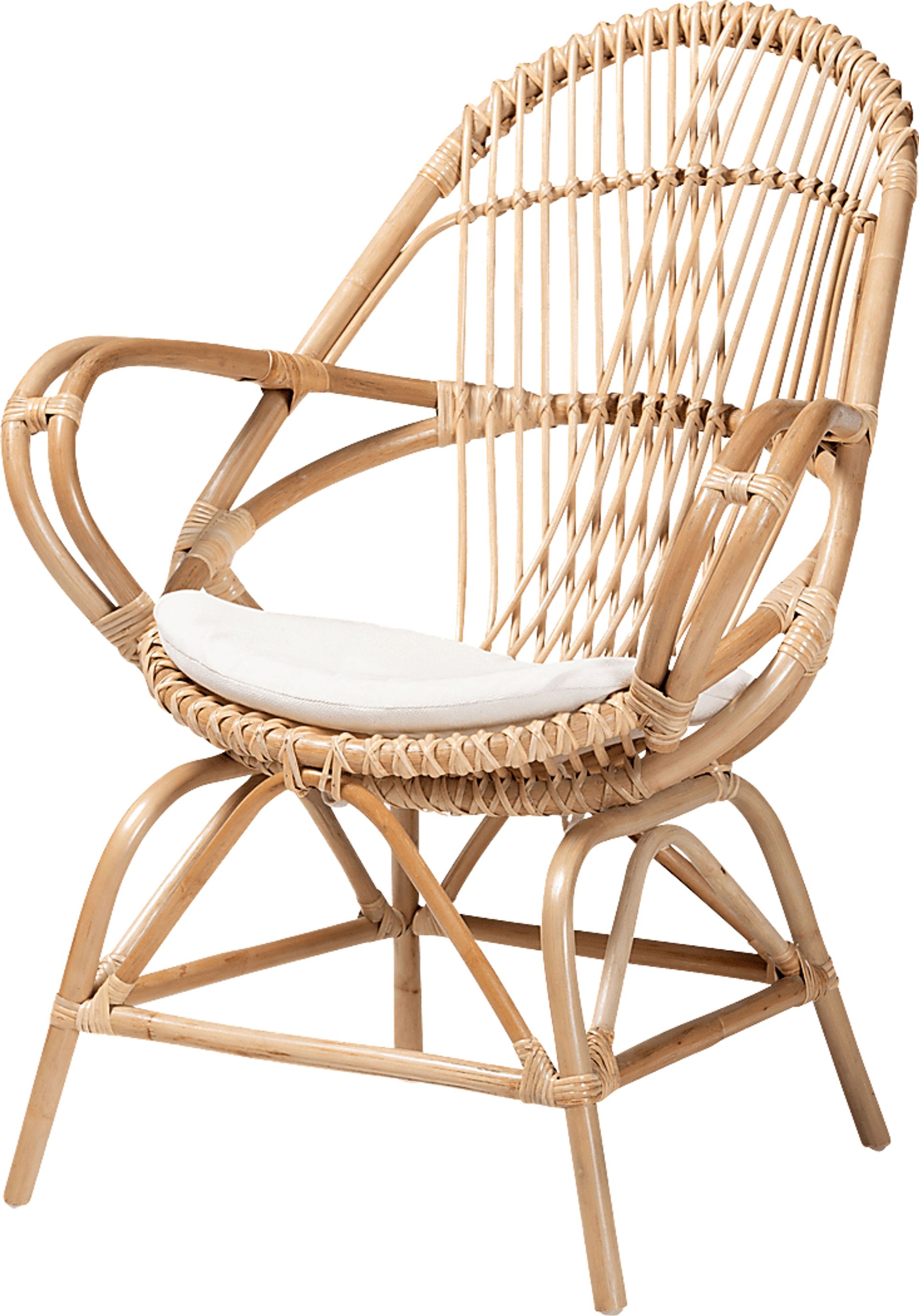 Cazenove Brown Accent Chair - Image 1