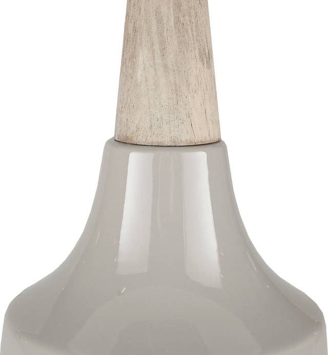Cazenove Circle Gray Lamp - Thumbnail - Image 3