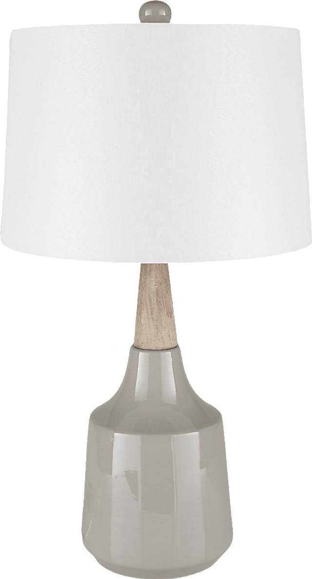 Cazenove Circle Gray Lamp - Thumbnail - Image 1