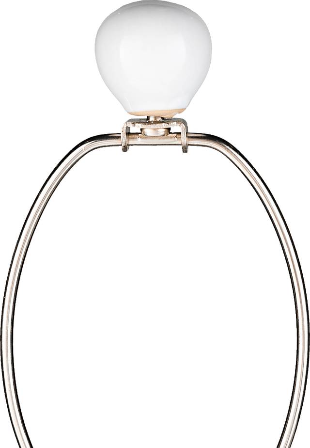 Cazenove Circle White Lamp - Thumbnail - Image 3