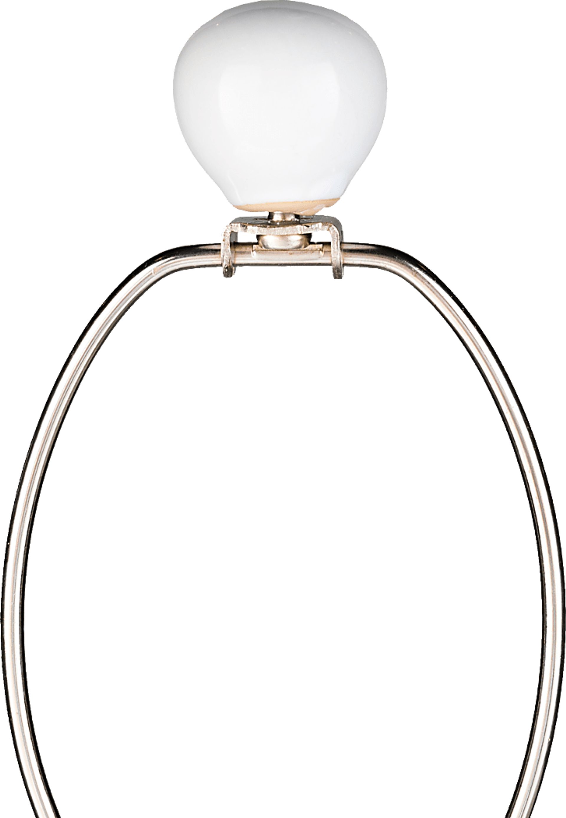 Cazenove Circle White Lamp - Image 3