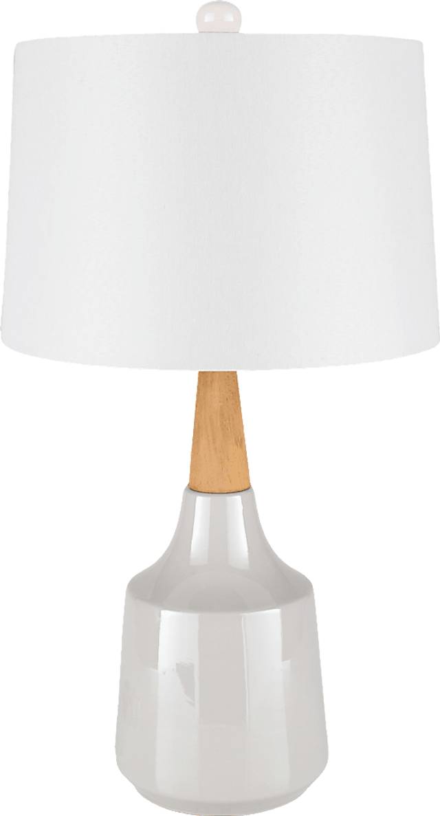 Cazenove Circle White Lamp - Thumbnail - Image 1