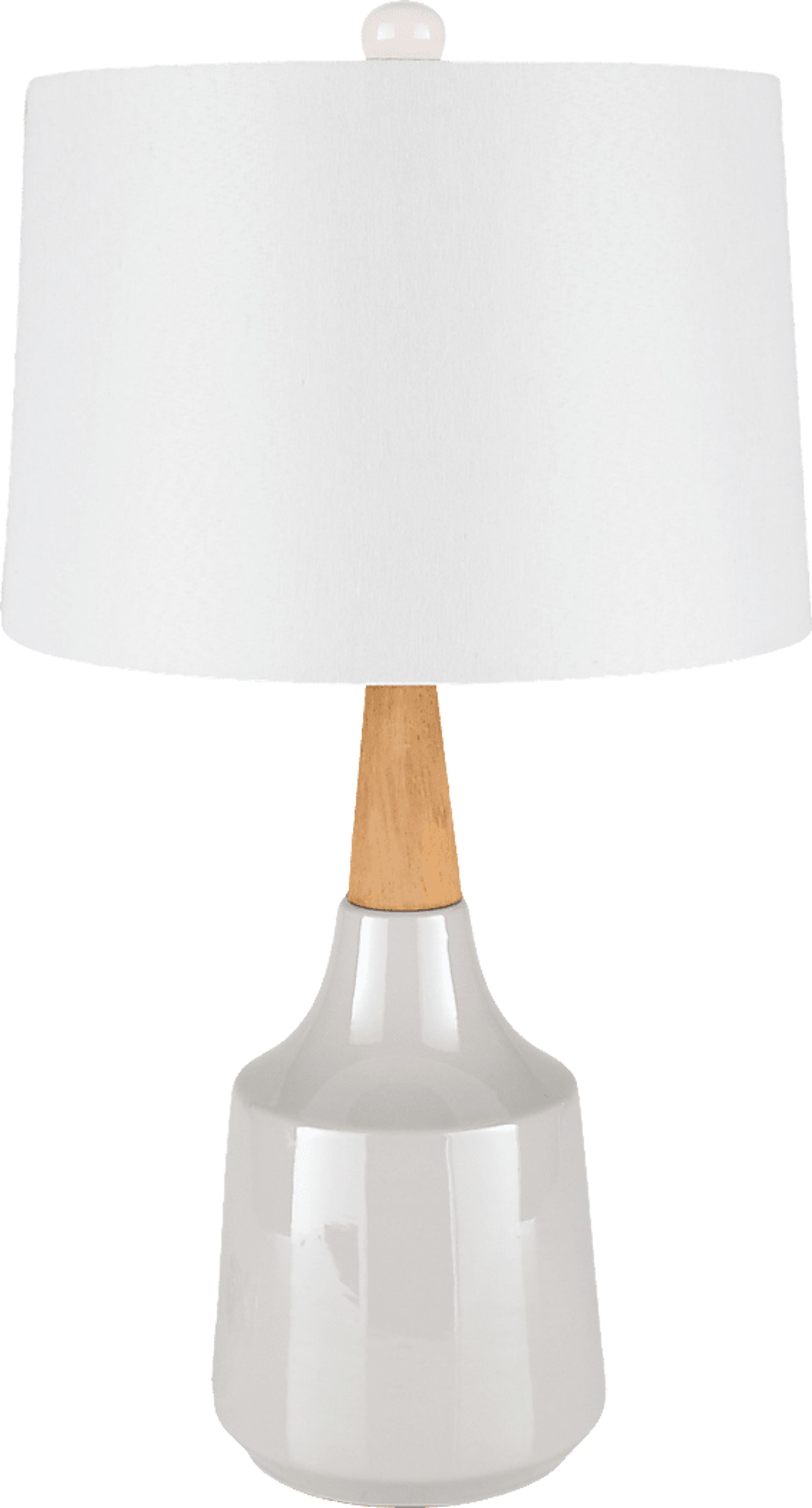 Cazenove Circle White Lamp - Image 1