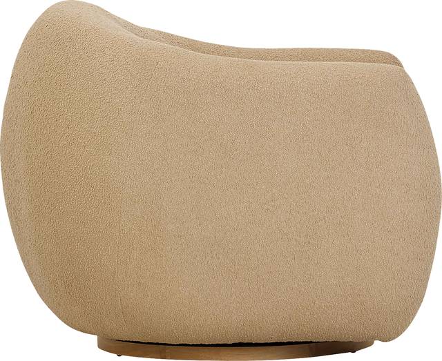 Cazneau Honey Swivel Accent Chair - Thumbnail - Image 3