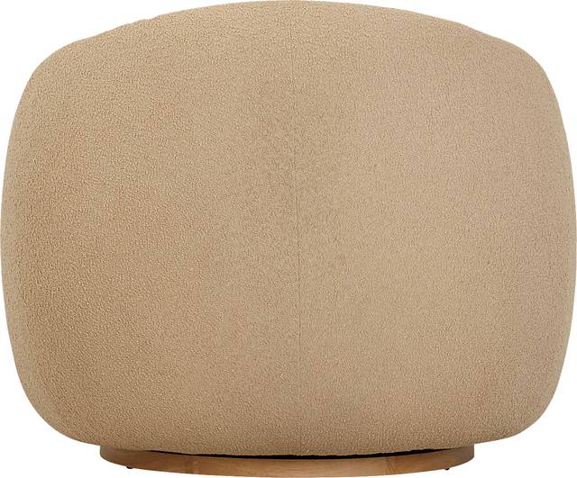 Cazneau Honey Swivel Accent Chair - Thumbnail - Image 4