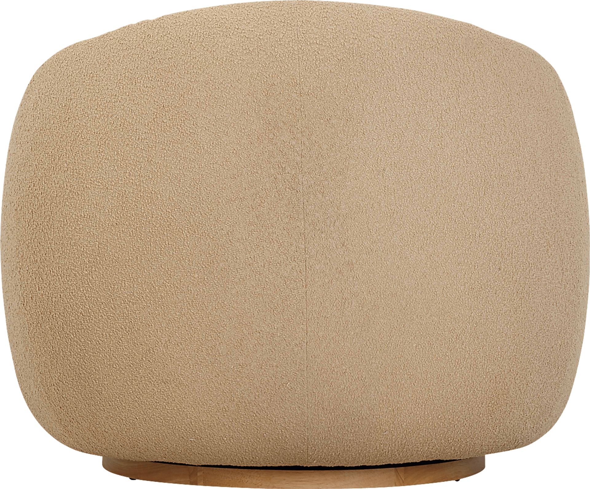 Cazneau Honey Swivel Accent Chair - Image 4