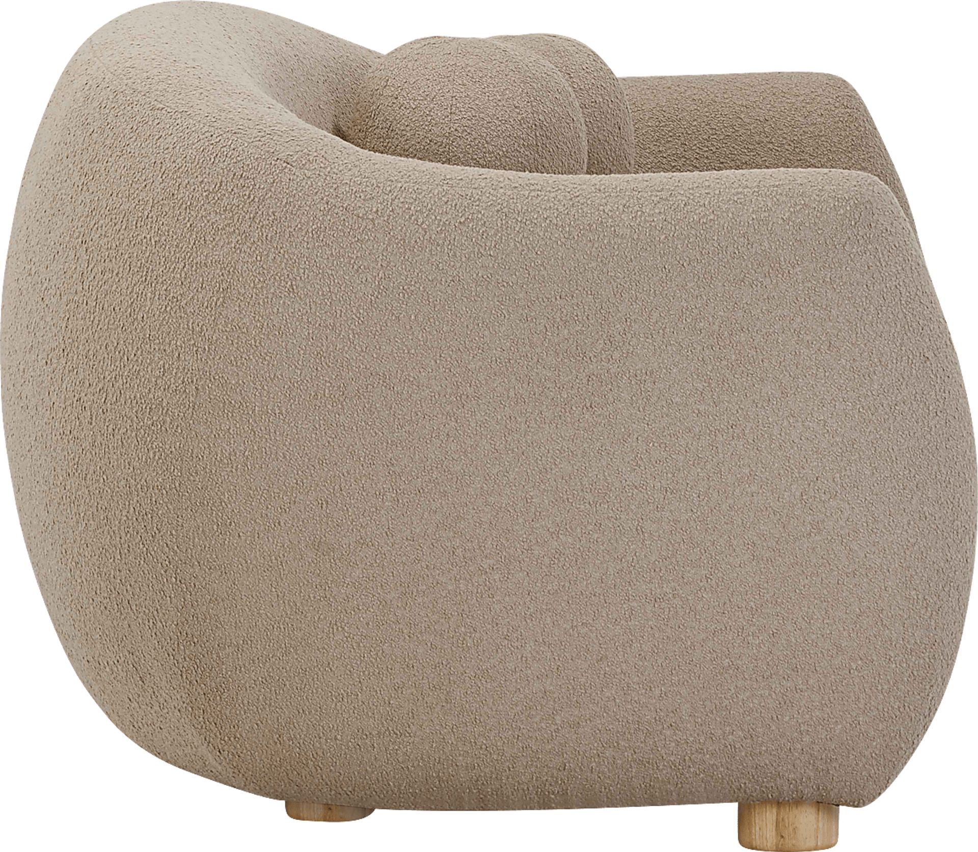 Cazneau Light Brown Sofa - Image 4