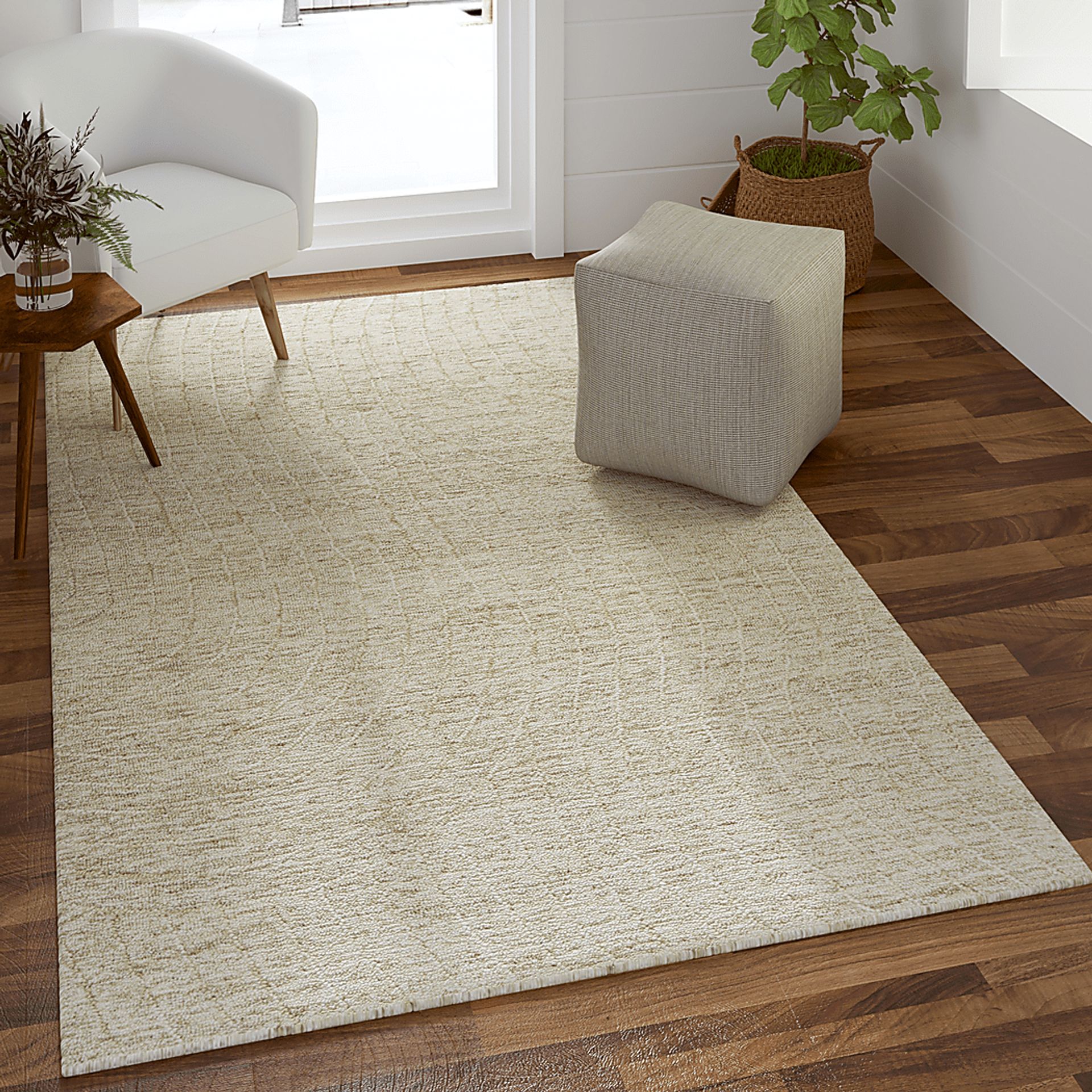 Caztoa Beige 2'6 x 8' Runner Rug - Image 2