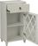 Ceara White Small Accent Cabinet
