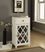 Ceara White Small Accent Cabinet