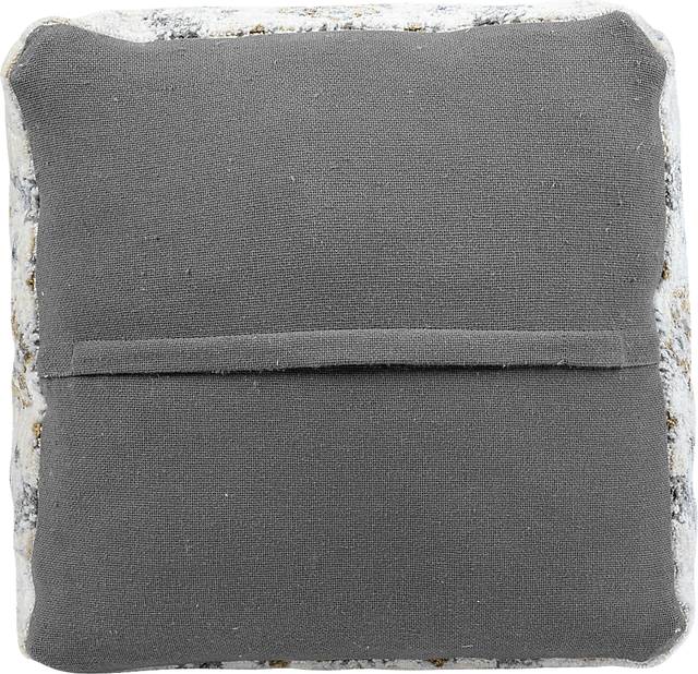Ceasart Light Gray Pouf - Thumbnail - Image 8