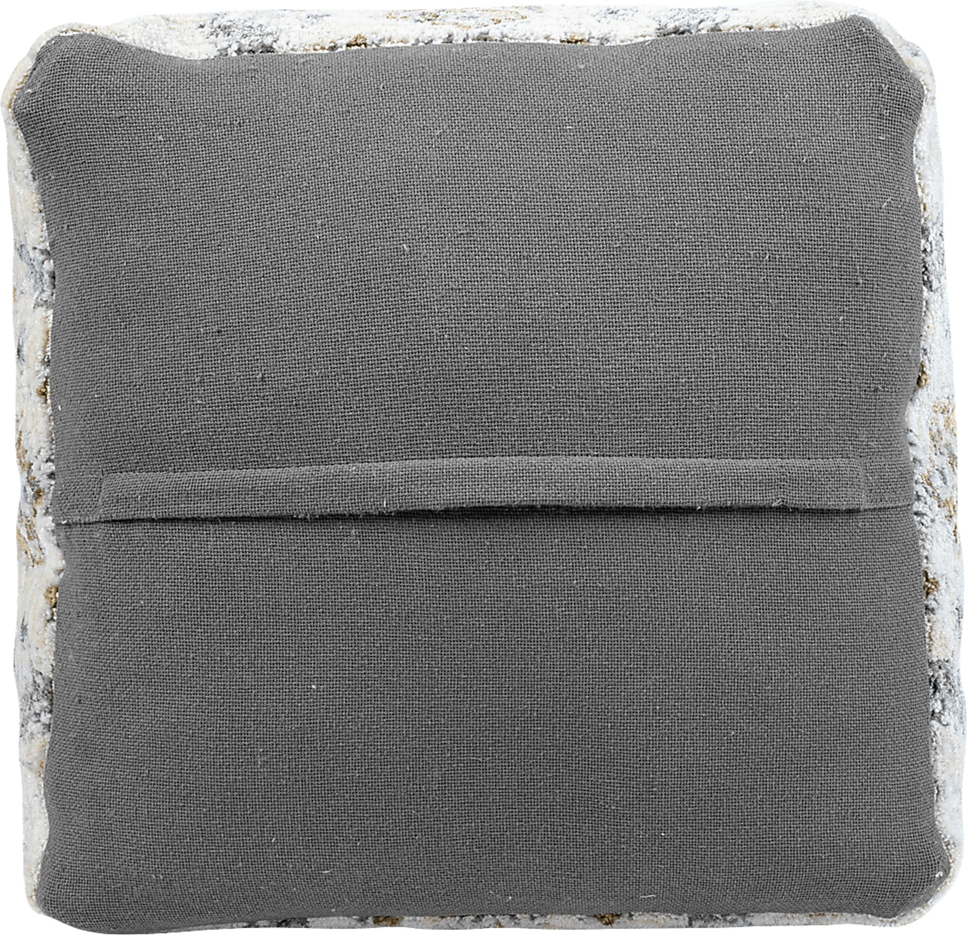 Ceasart Light Gray Pouf - Image 8