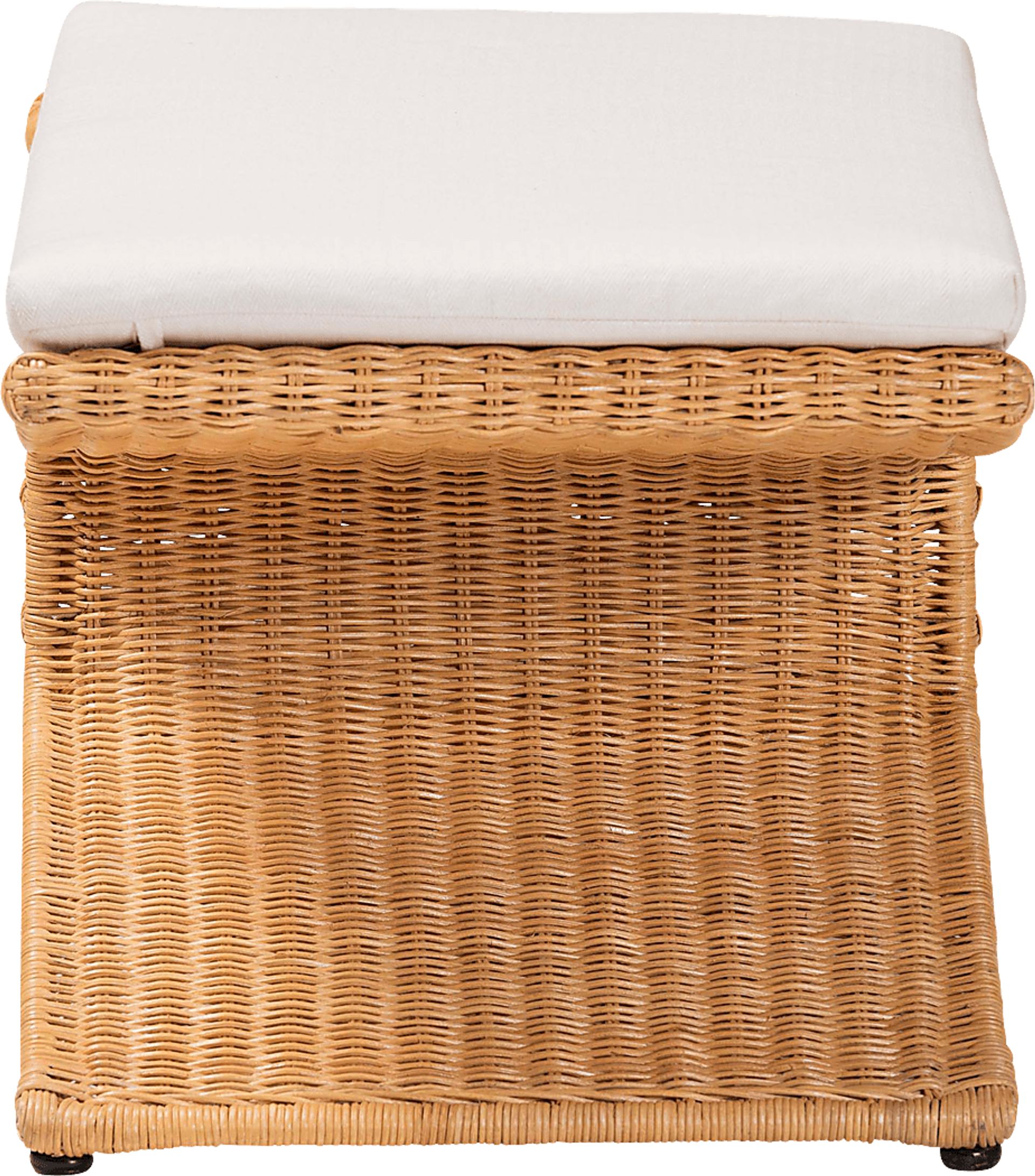 Ceasartan Brown Ottoman - Image 6