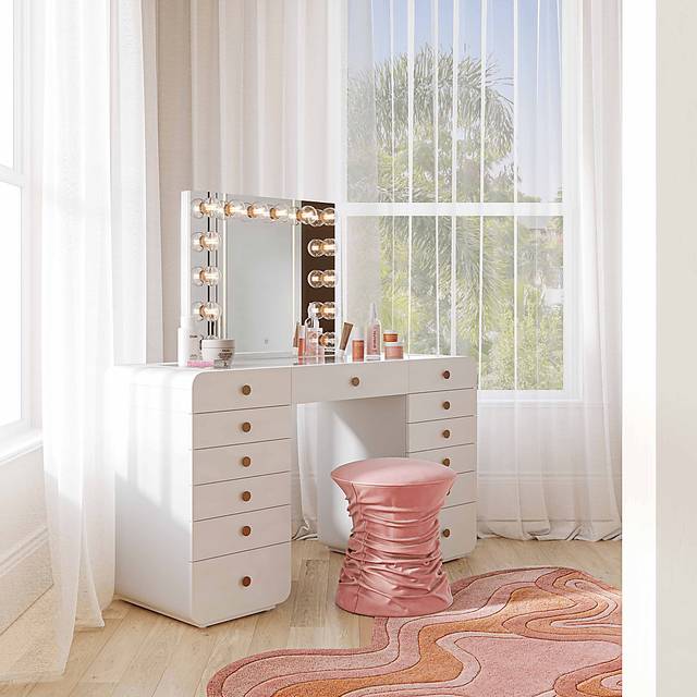 Cebaf White Vanity - Thumbnail - Image 2
