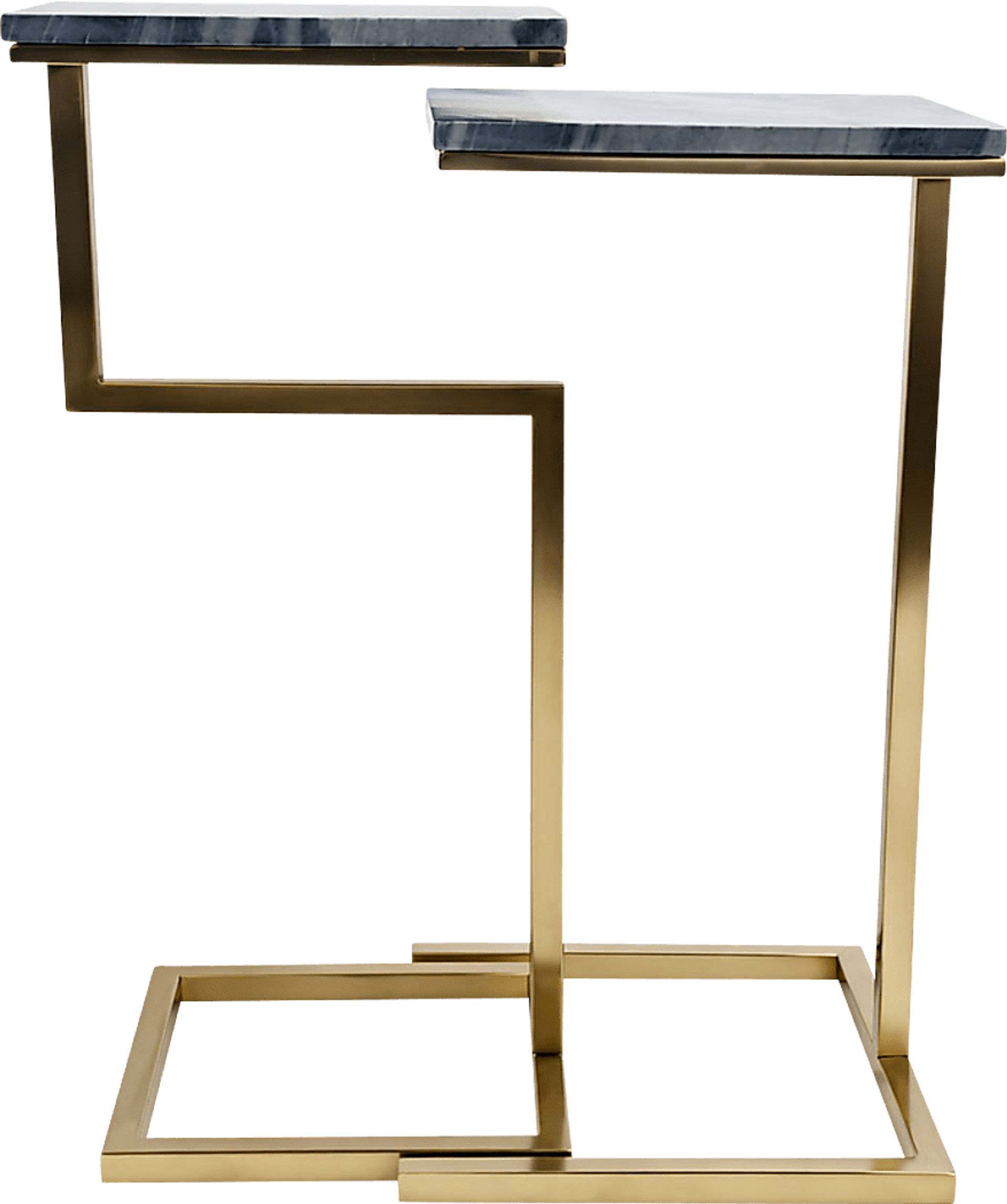 Cebazi Gold/Black Nesting Table, Set of 2 - Image 7
