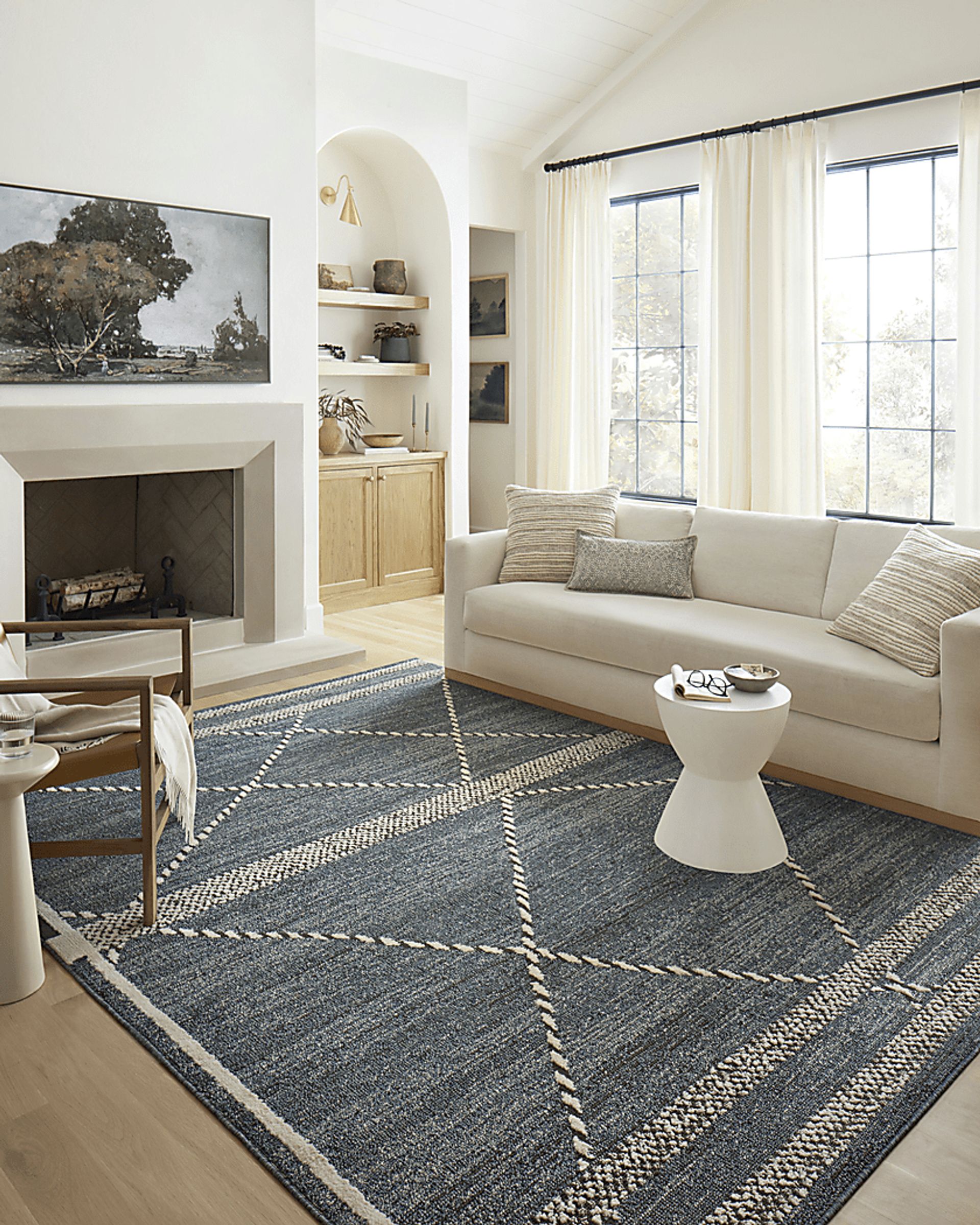 Cebile Blue 5'3 x 7'6 Rug - Image 2
