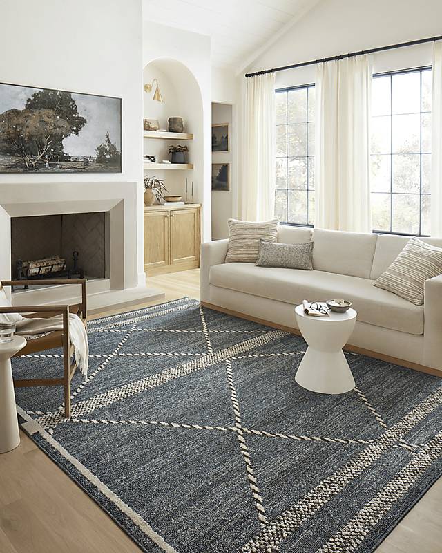 Cebile Blue 6'7 x 9'2 Rug - Thumbnail - Image 2
