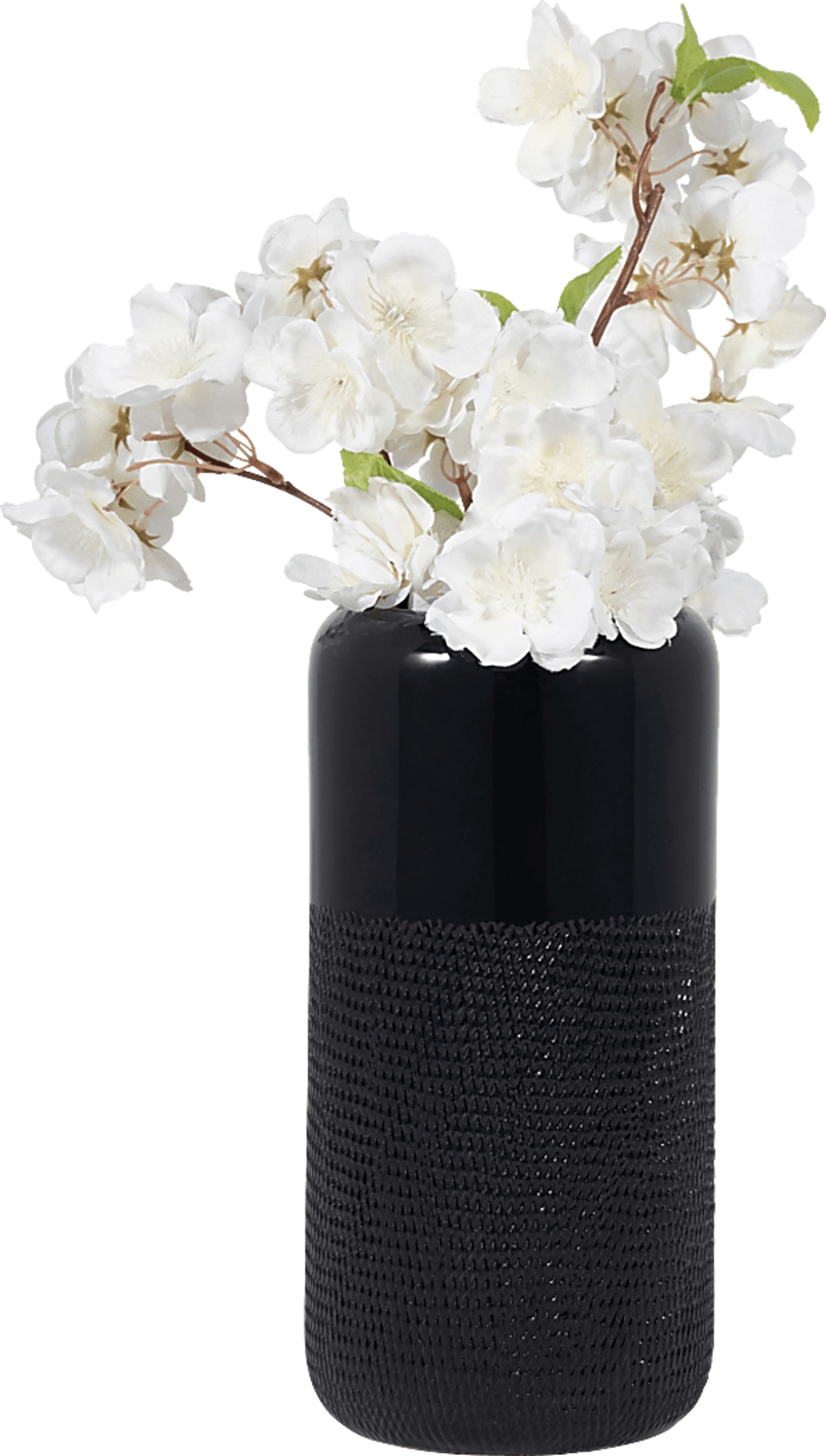 Cebu Black 10 in. Vase - Image 2