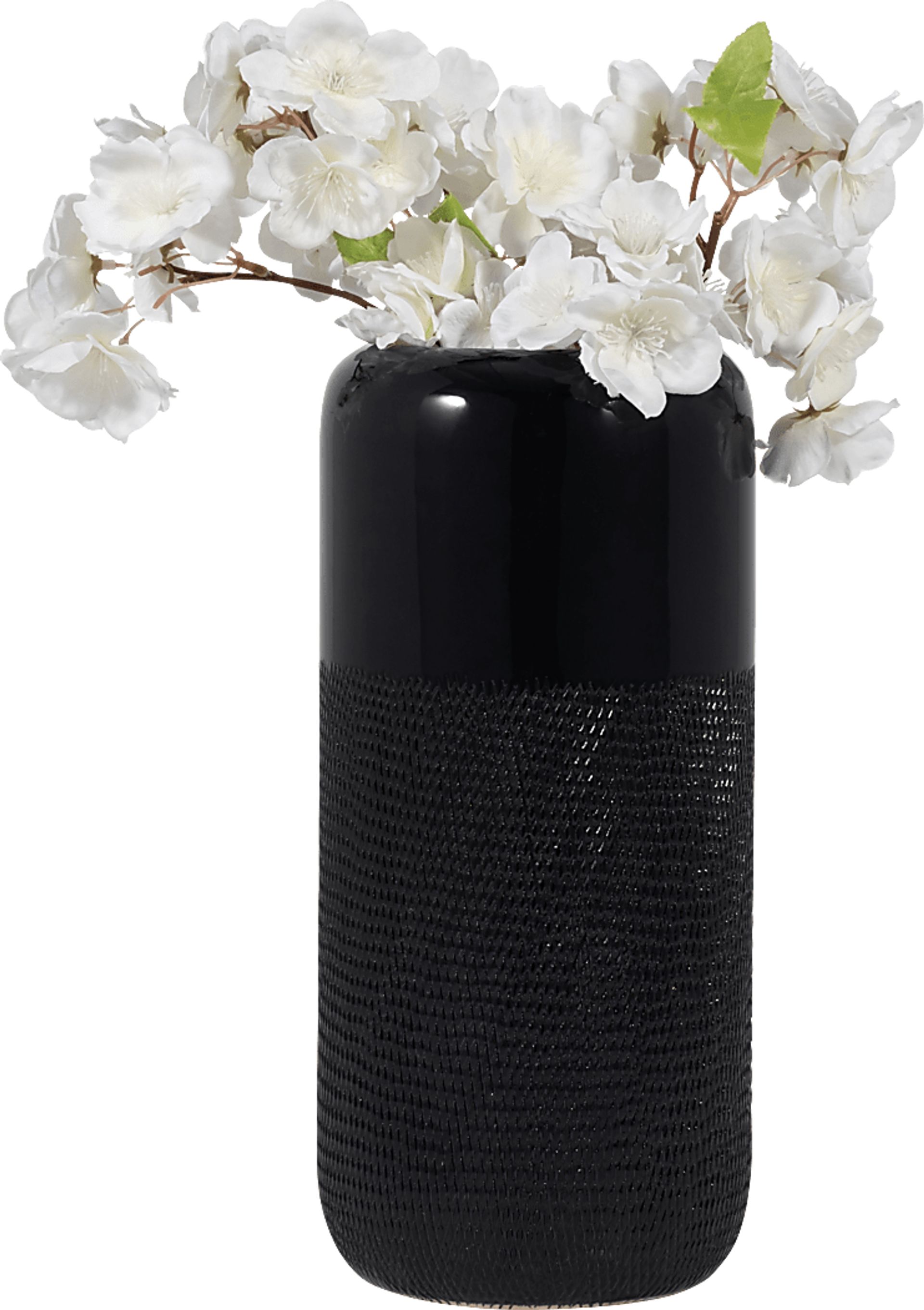 Cebu Black 12 in. Vase - Image 2