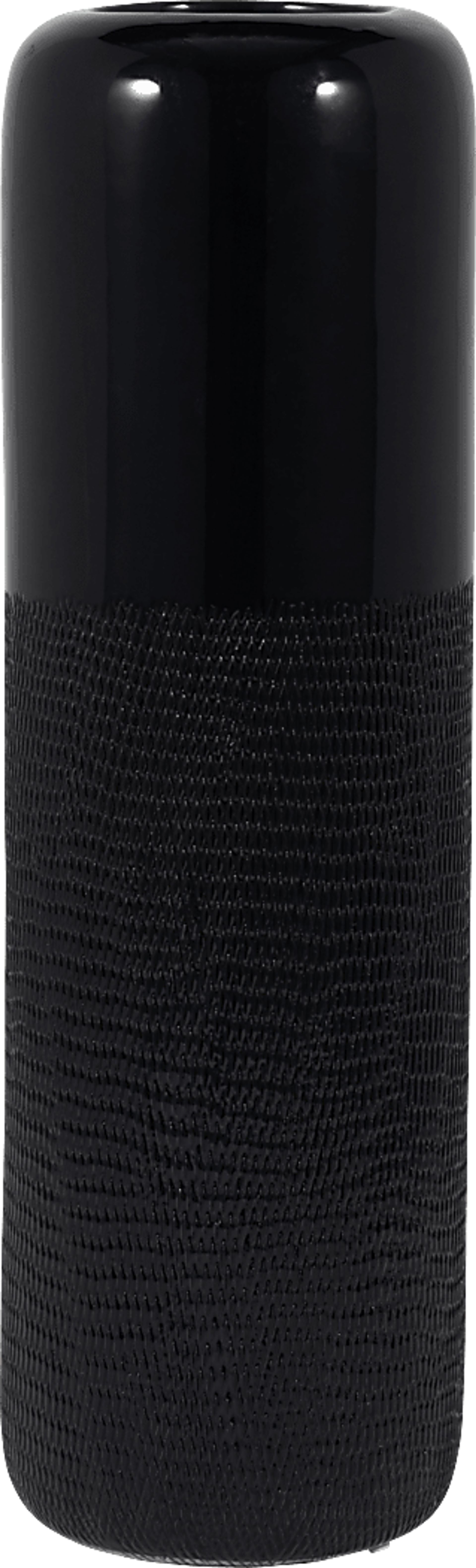 Cebu Black 18 in. Vase - Image 1