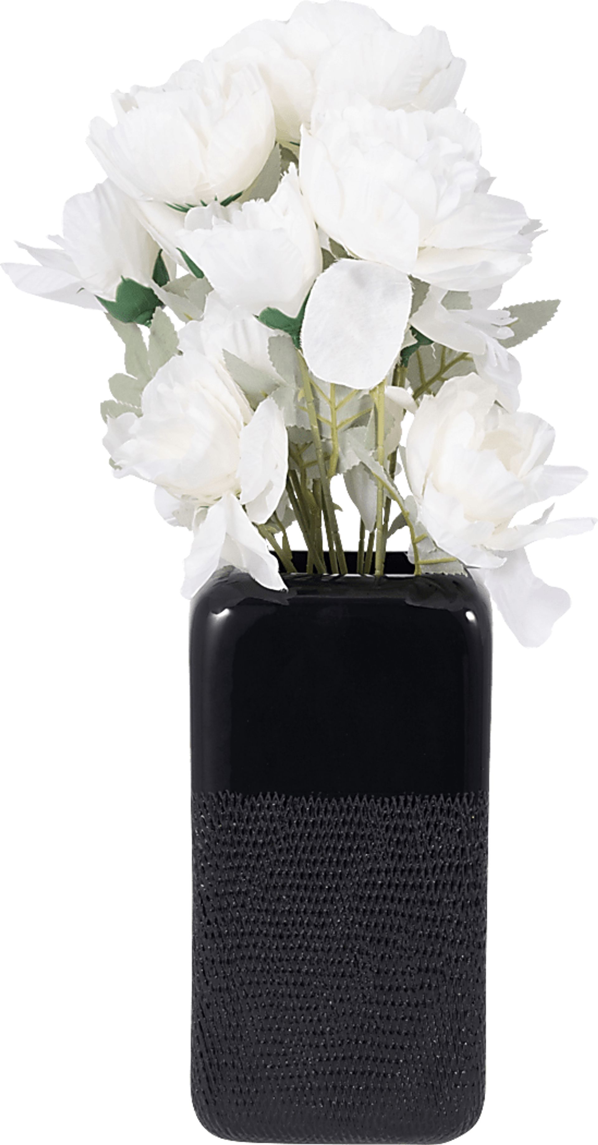Cecala Black 10 in. Vase - Image 3