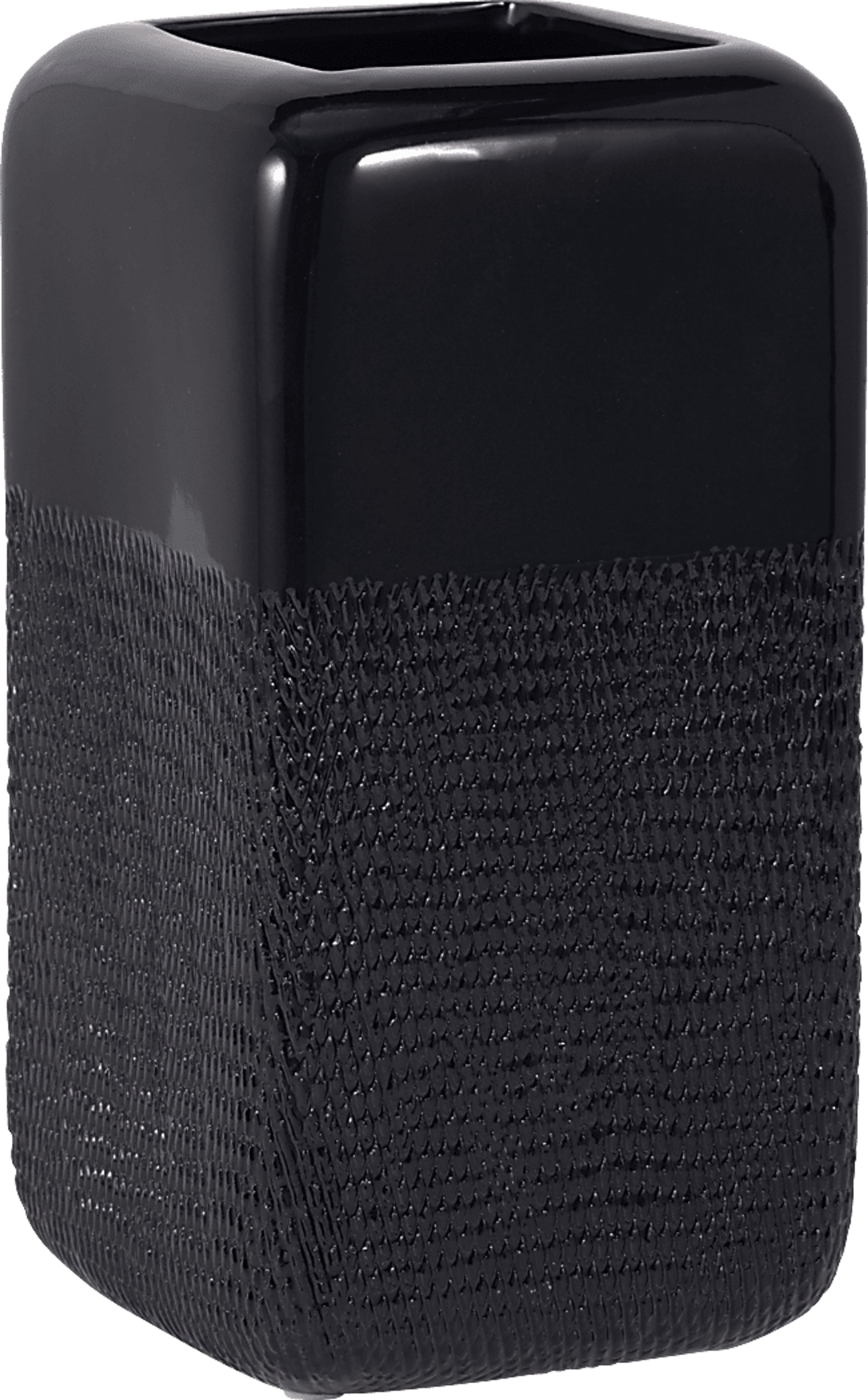 Cecala Black 10 in. Vase - Image 1