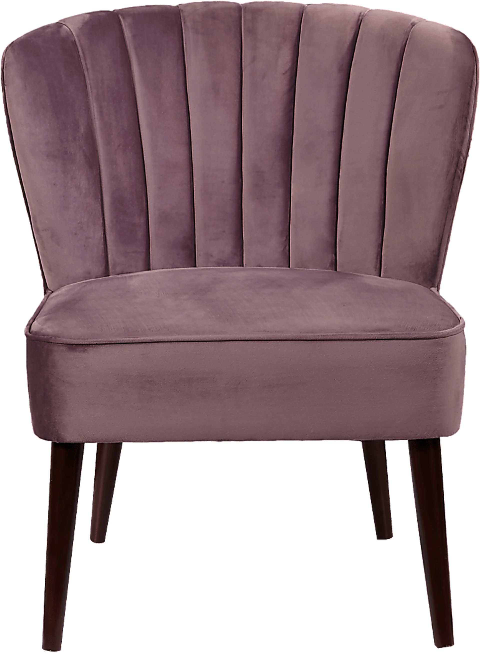 Cecelia Purple Accent Chair - Image 1
