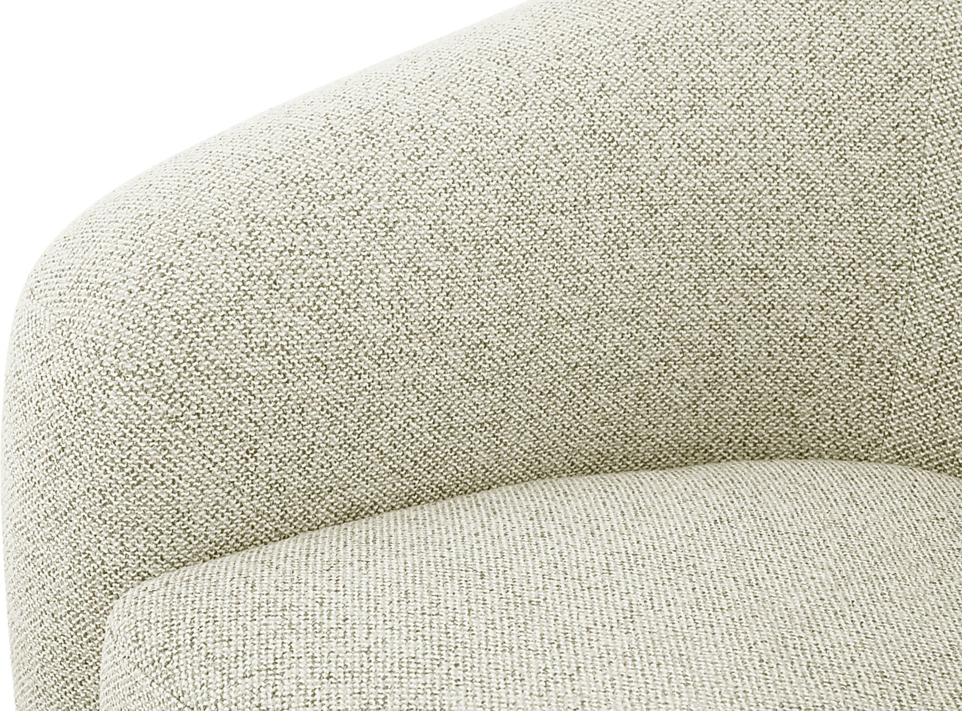 Cecilia Beige Swivel Chair - Image 5