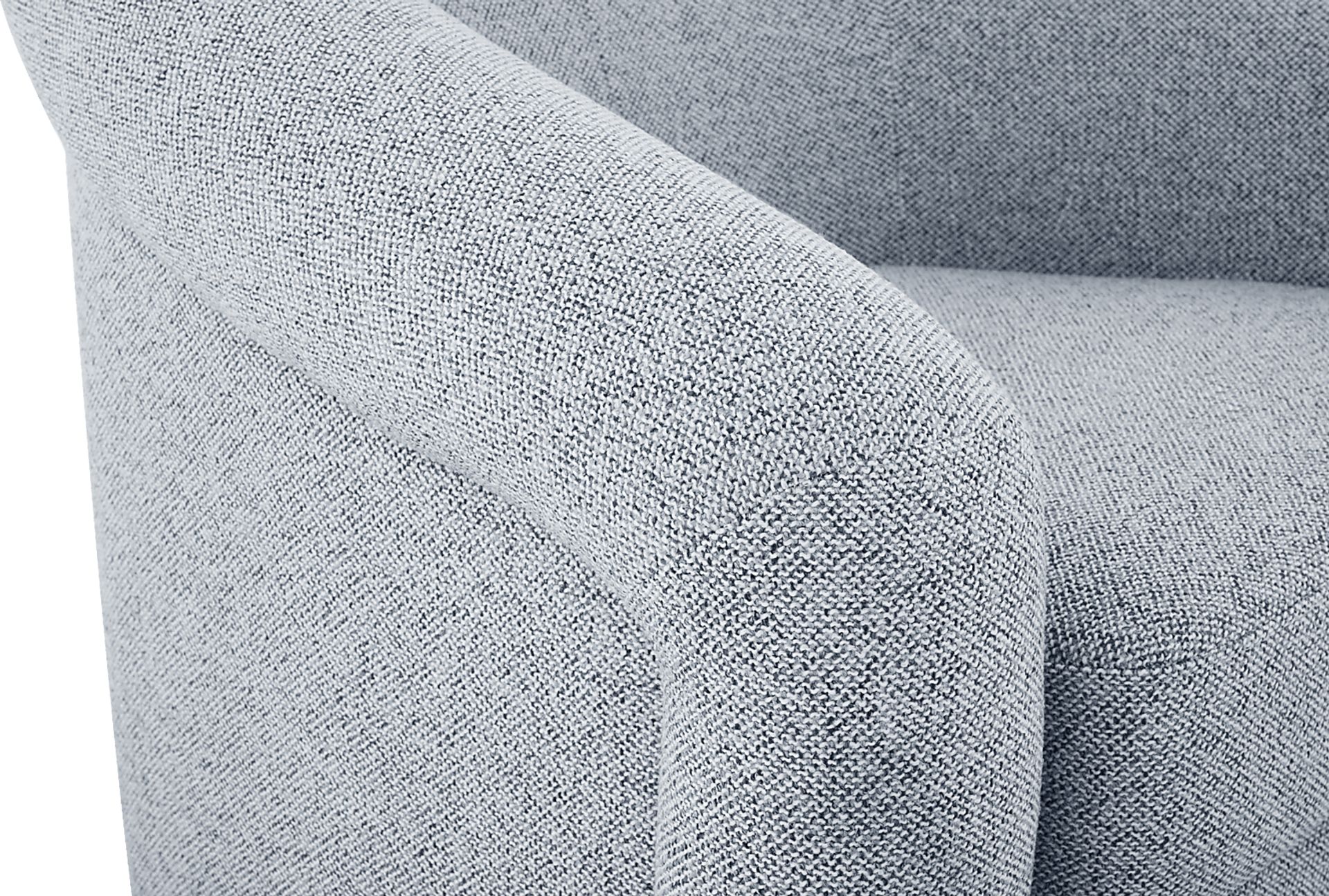 Cecilia Blue Swivel Chair - Image 5