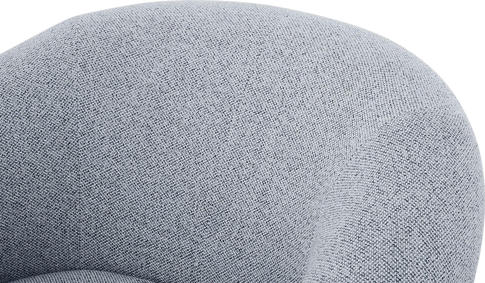 Cecilia Blue Swivel Chair - Image 7